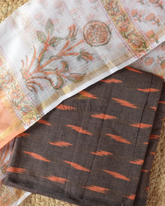 Clay & Cloud Ikat cotton salwar suit