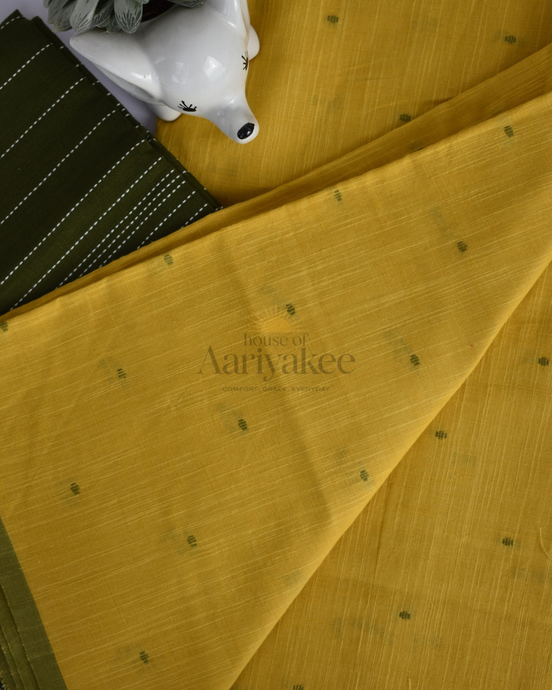 Sunflower Song Handloom Cotton Salwar Suit 🌻