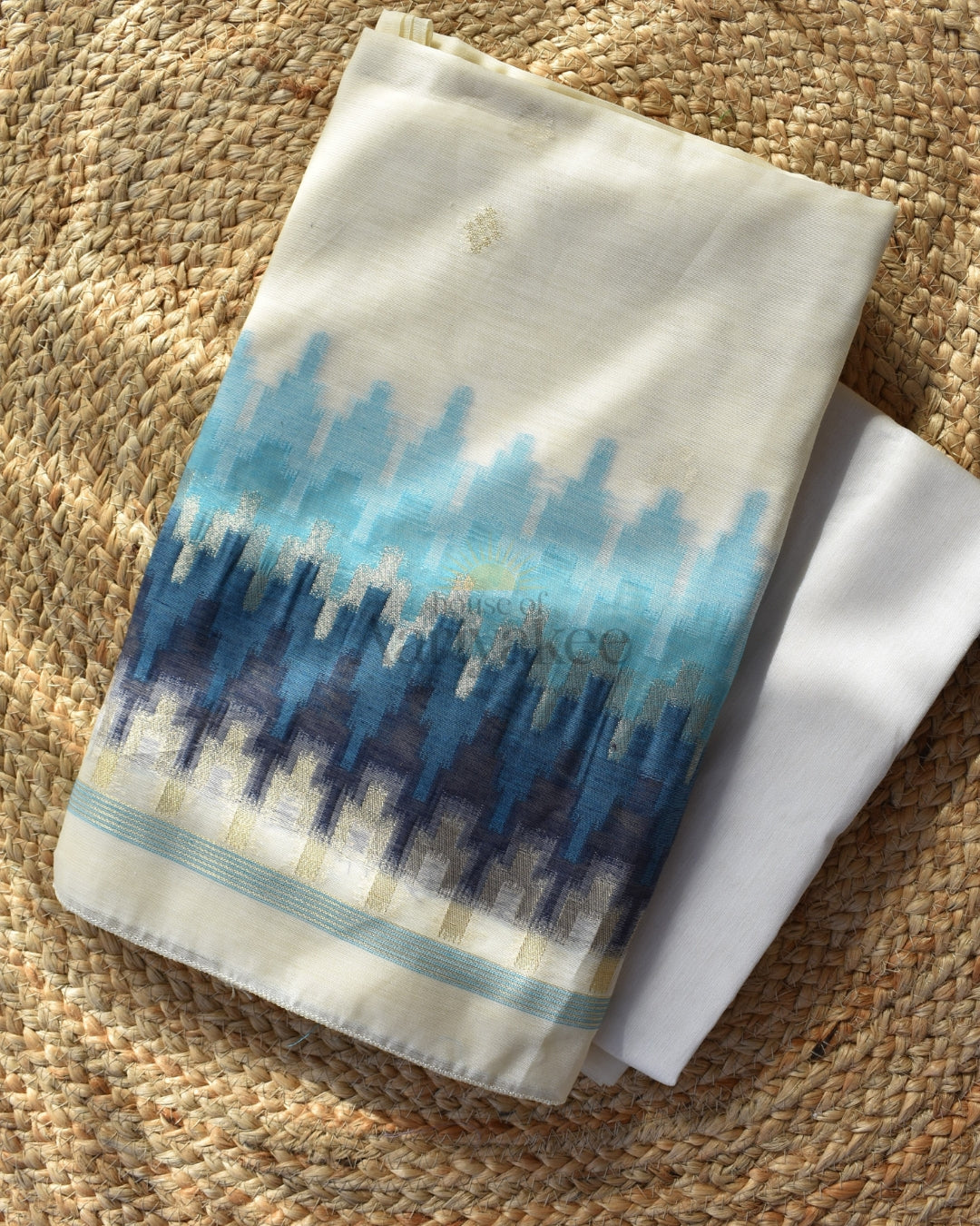 Blue Symphony Handwoven Set