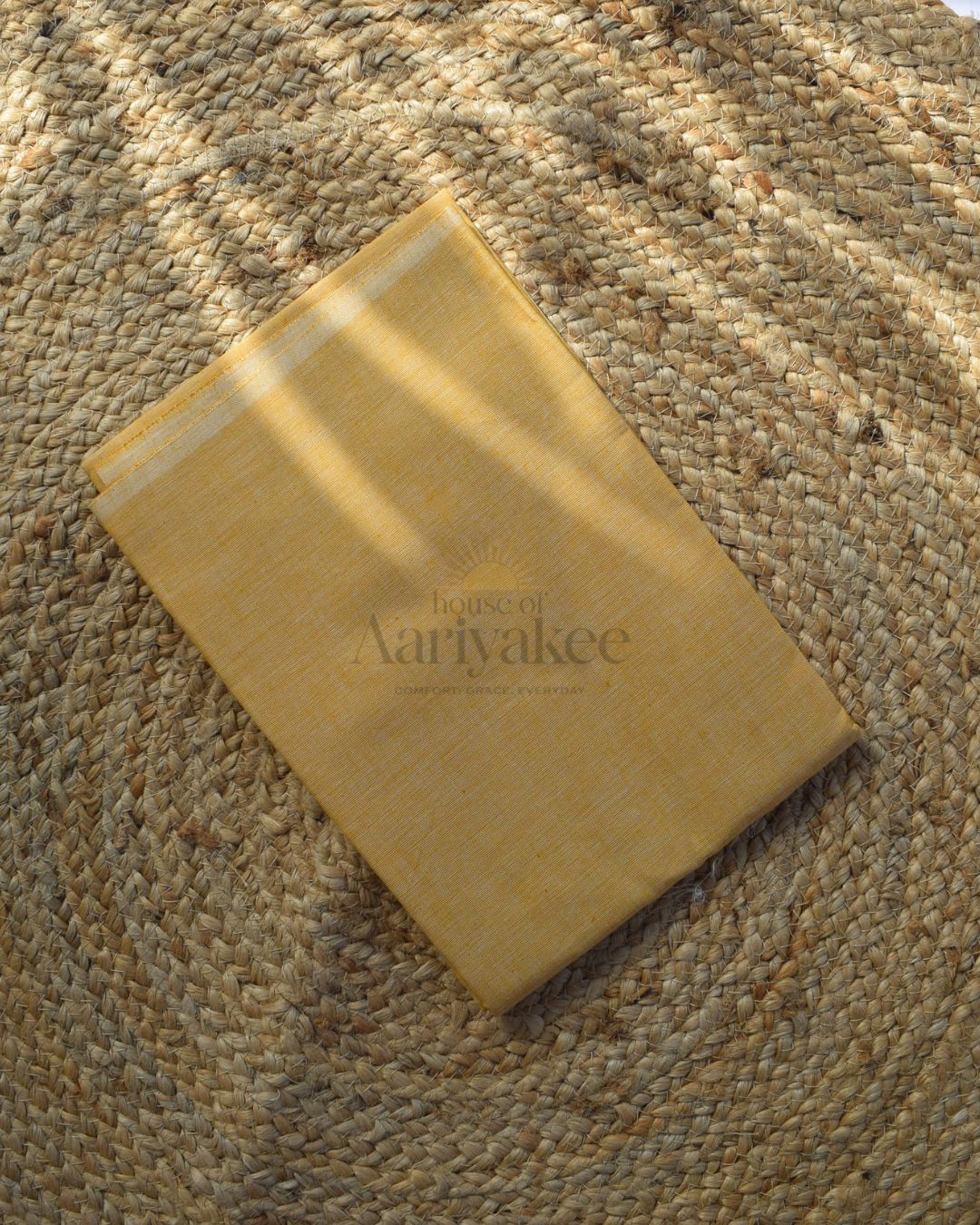 Mustard Harvest Handwoven Cotton Ensemble