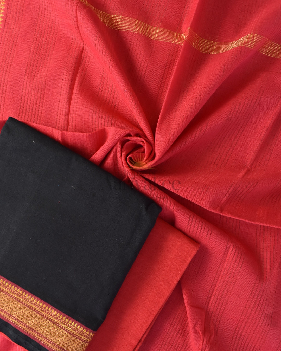 Sindooram Mangalagiri Handloom cotton  Set