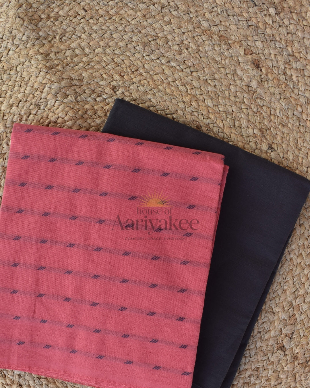 Midnight Rose Handloom Set