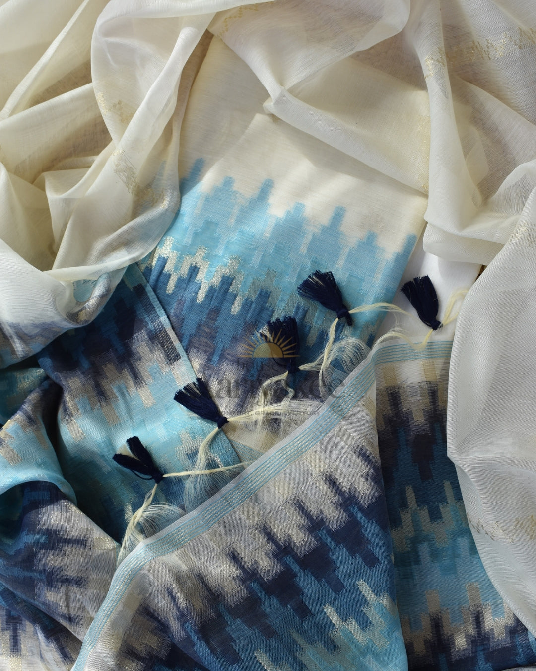 Blue Symphony Handwoven Set