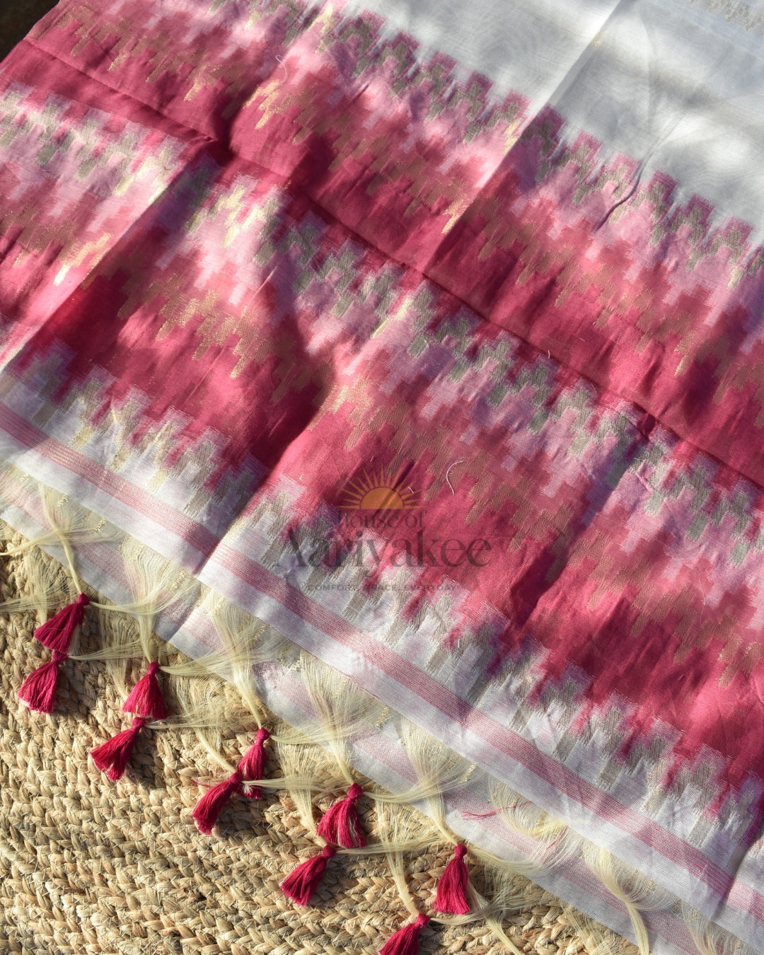 Ivory Blush – Muga Cotton Salwar Set