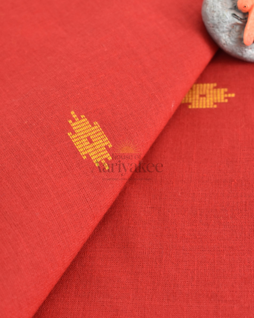 Crimson Weave Handloom Co-ord Set