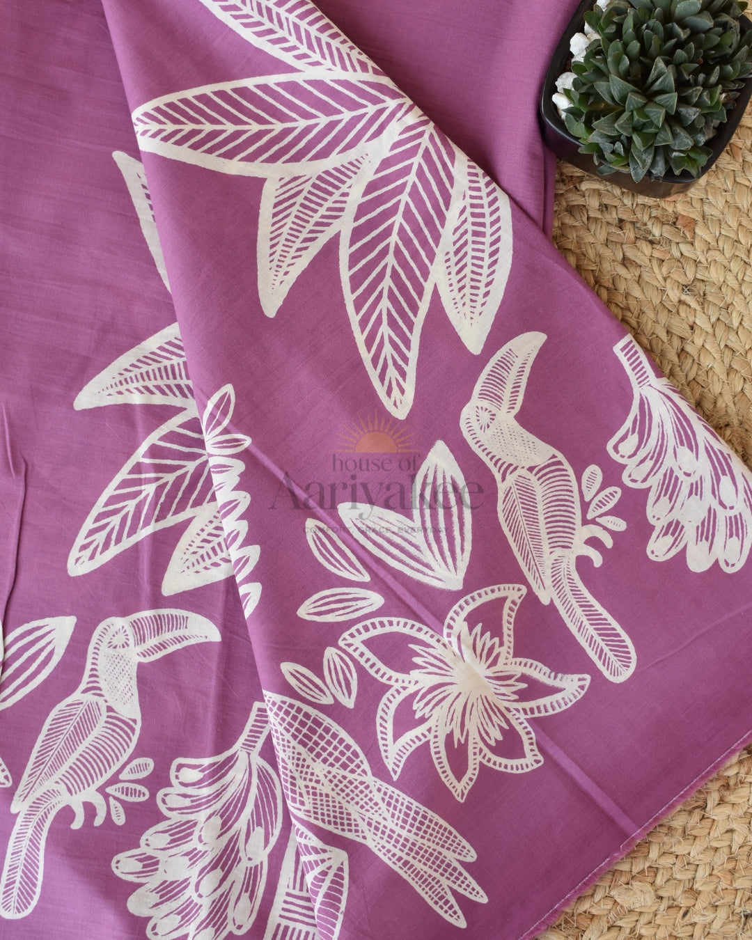 Tropical Whimsy Cotton Top Fabric