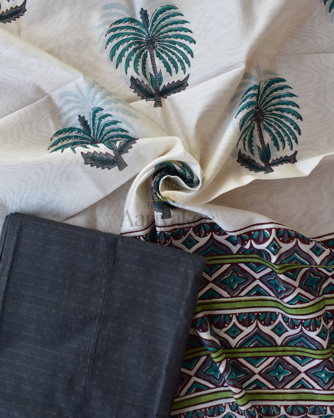 🌿 Palm Elegance Handblock Set