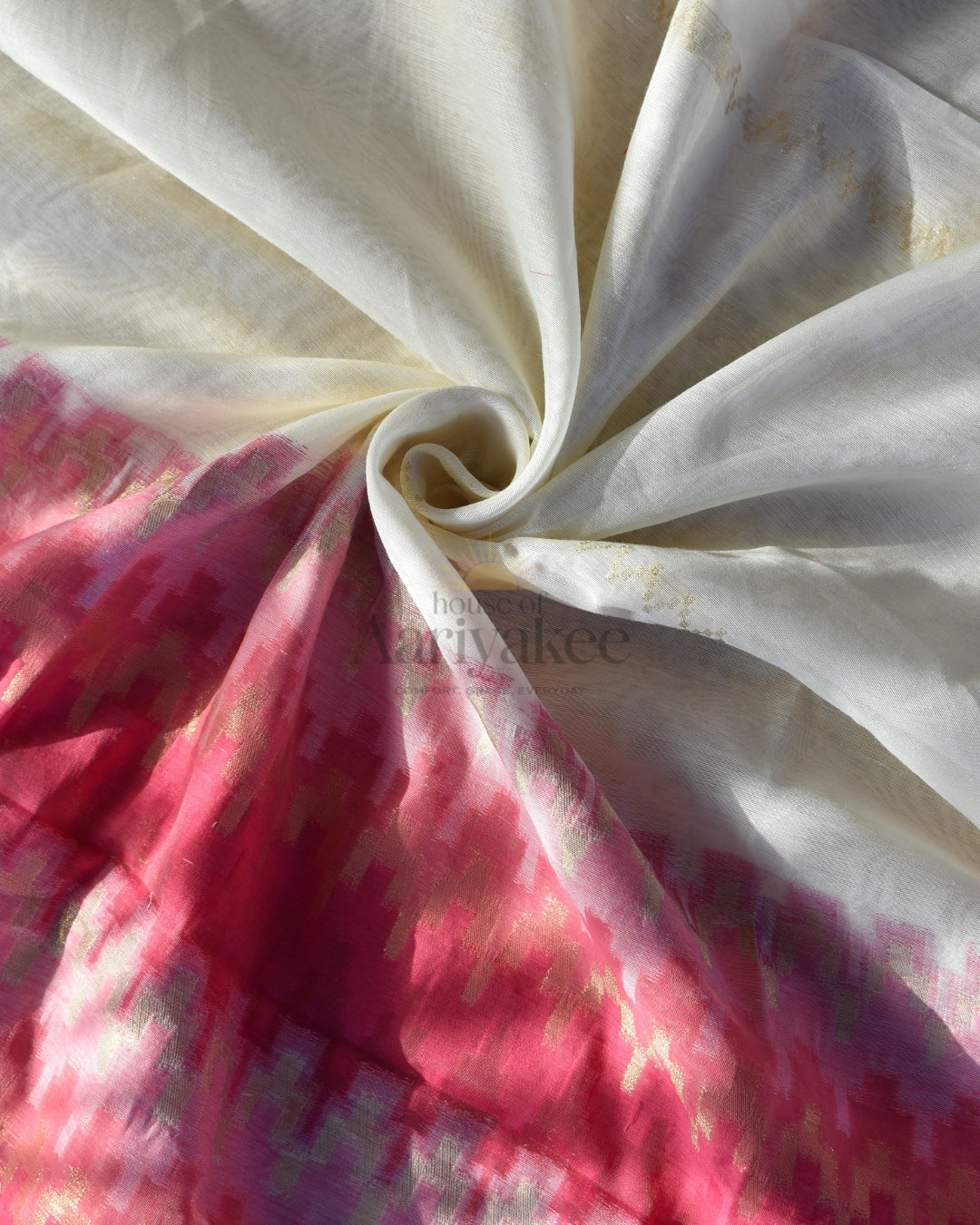 Ivory Blush – Muga Cotton Salwar Set