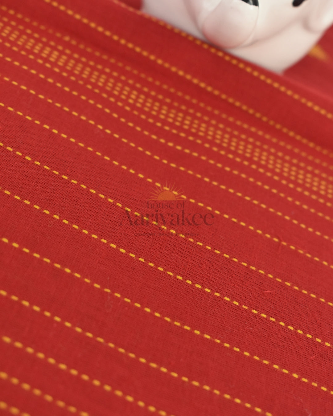 Crimson Weave Handloom Co-ord Set