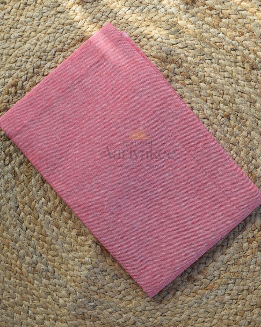 Crimson Aura Handwoven Cotton Suit Set