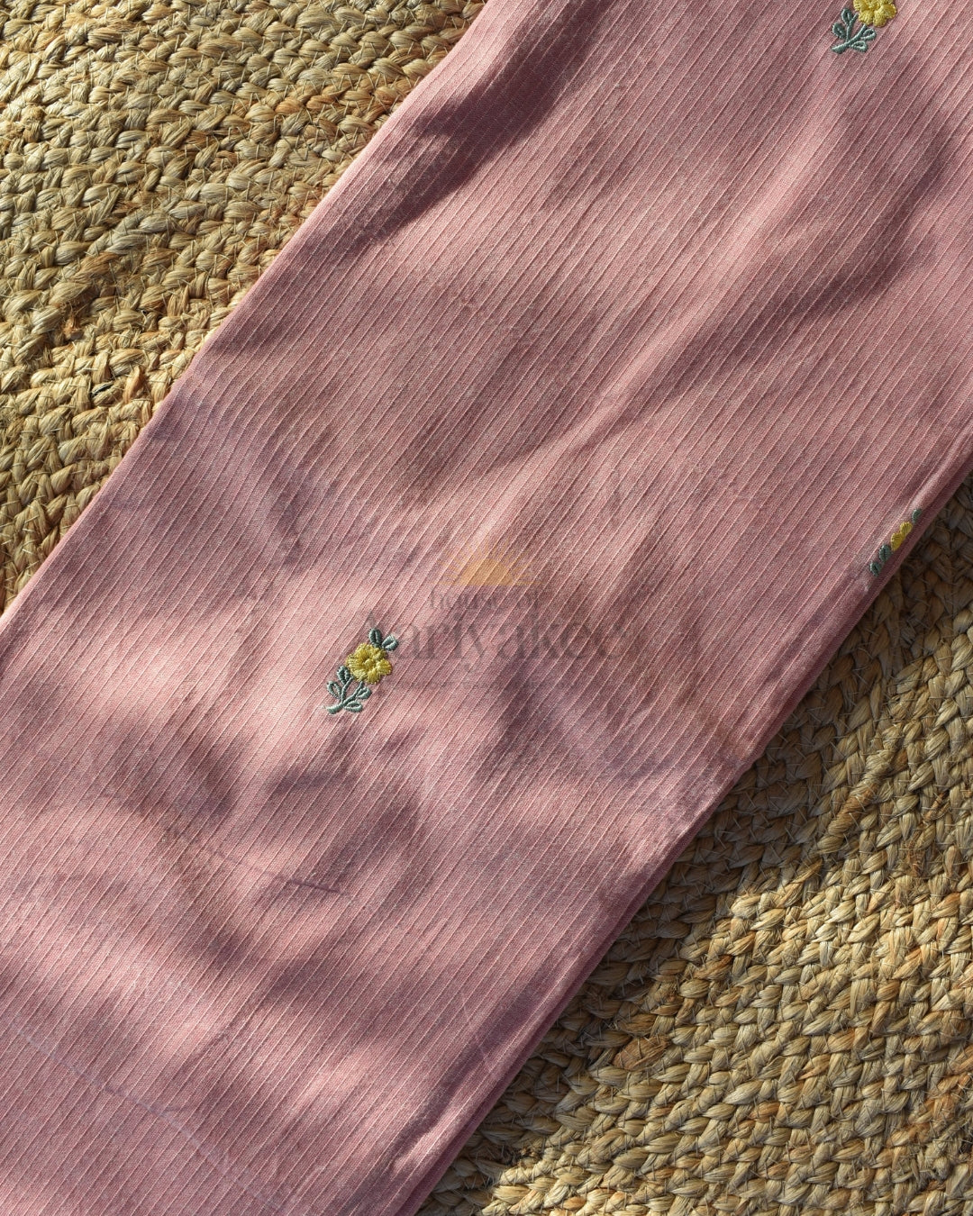 Petalwhisper handloom cotton suit