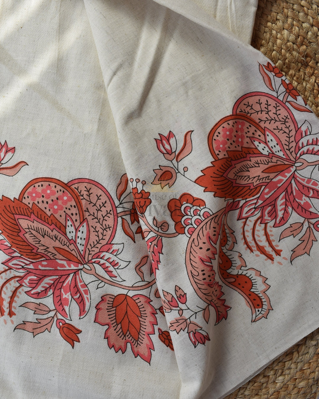 Blooming tales printed fabric