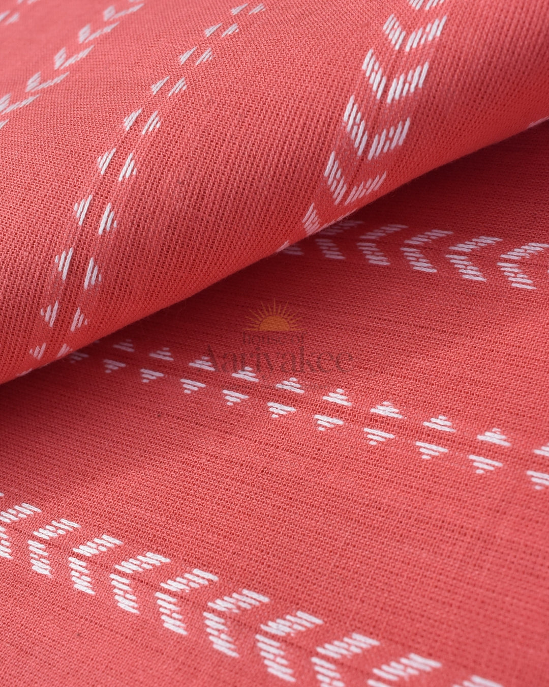 Scarlet Stripe Harmony handloom cotton salwar