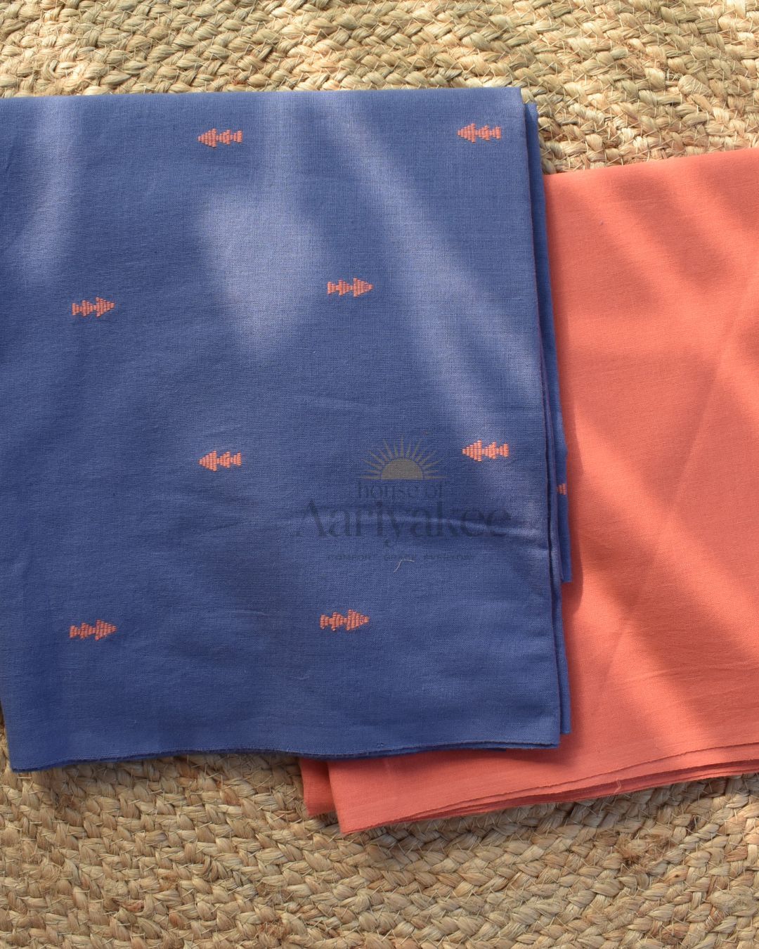 Indigo Sunset Handloom Cotton Suit Set