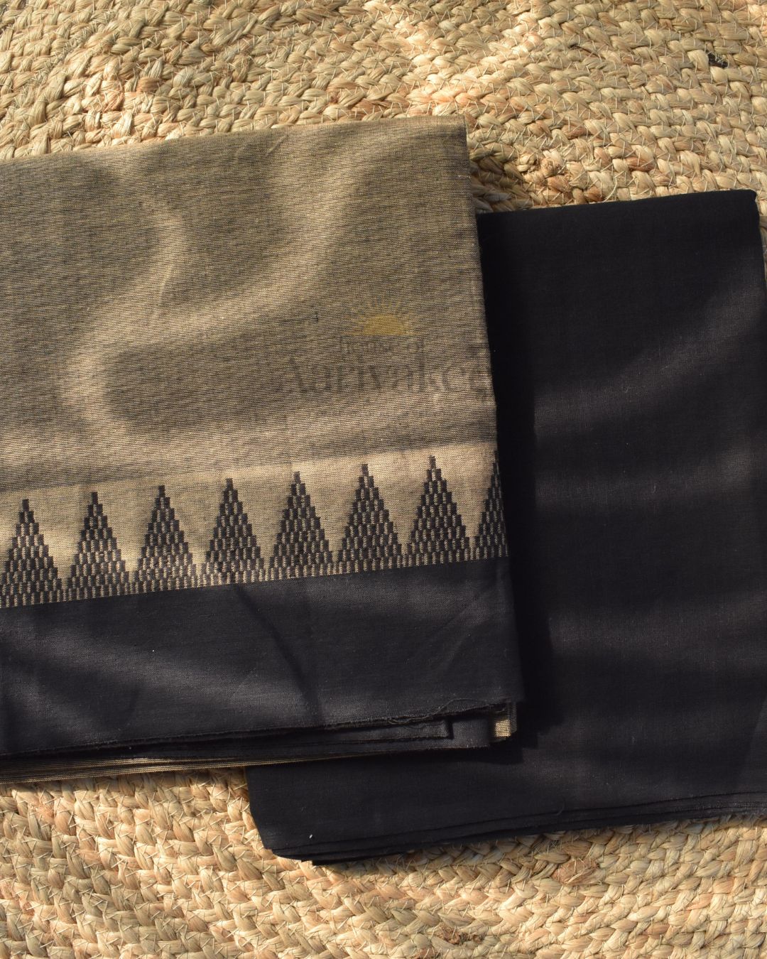 Kaalika Handloom Cotton Temple boarder salwar set