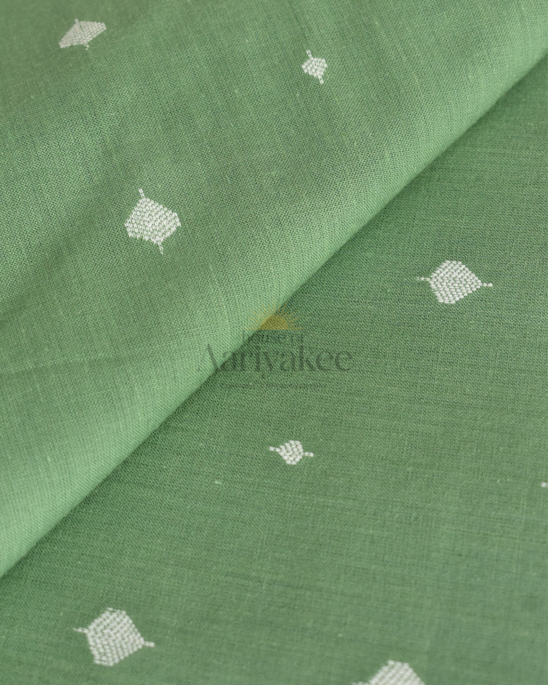 Forest Whisper Handloom cotton Co-ord Set