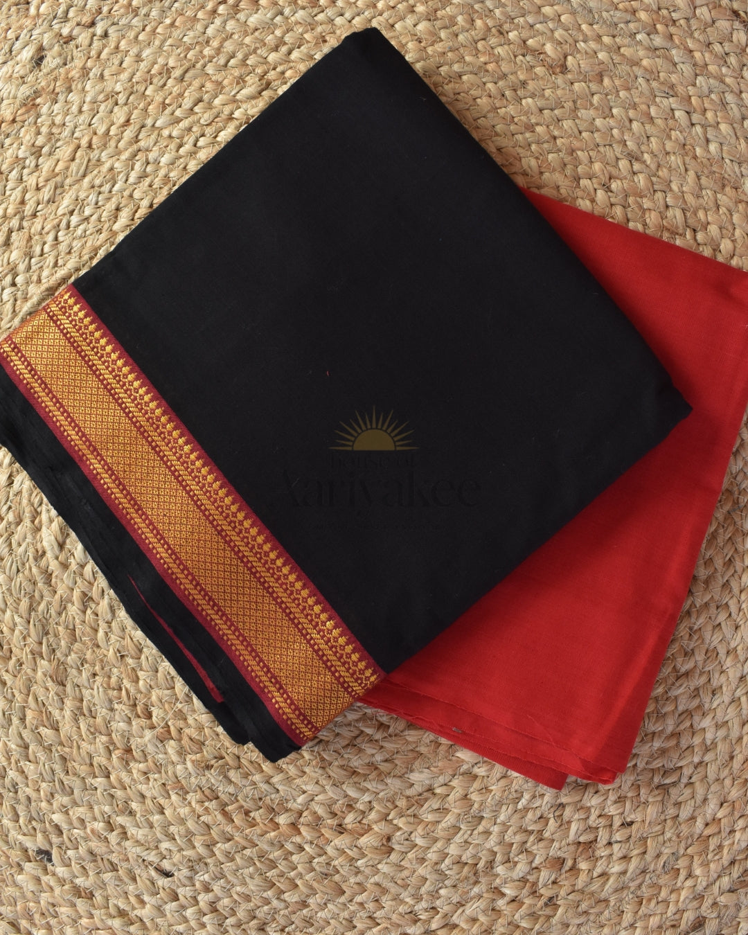 Sindooram Mangalagiri Handloom cotton  Set