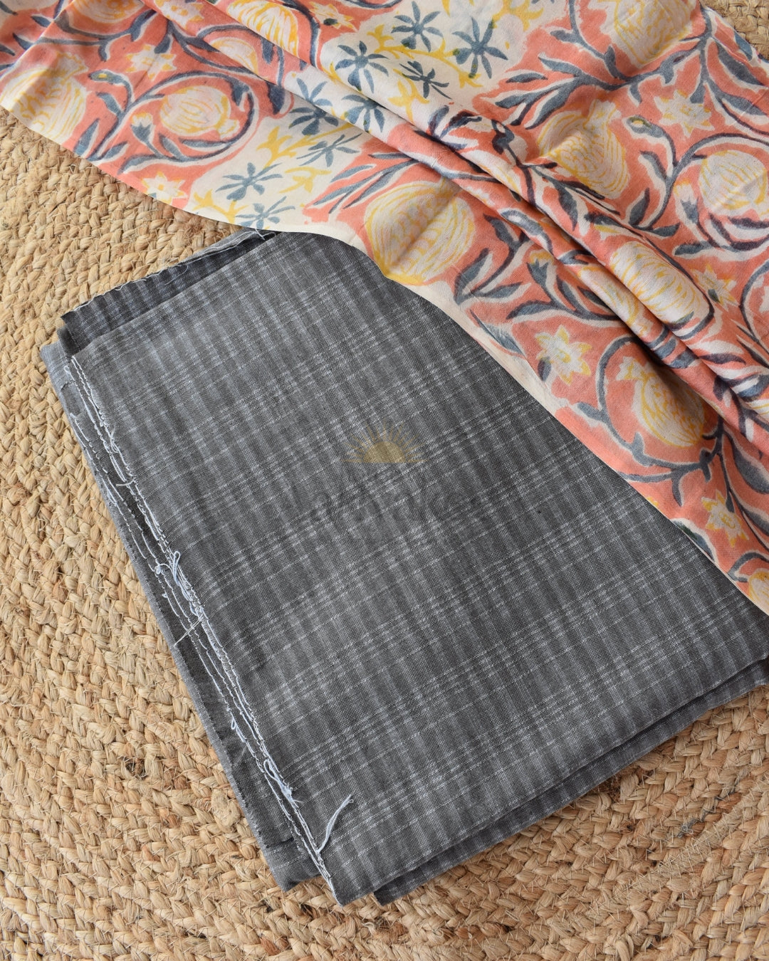 Kanira customised handloom cotton with chanderi duppata