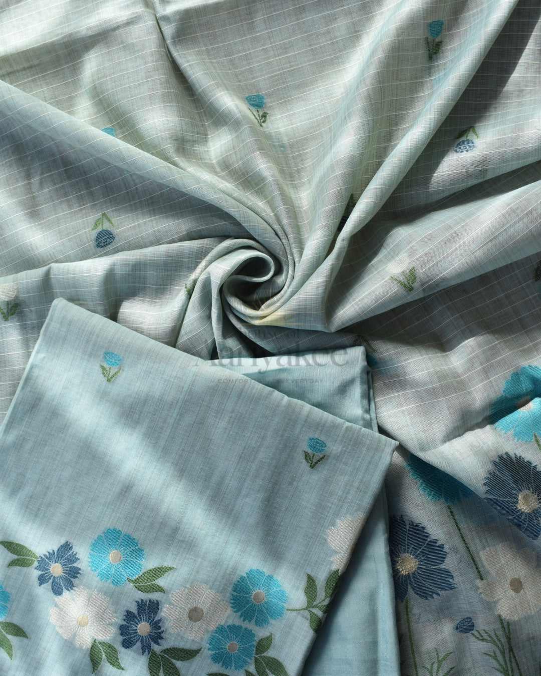Sky Mist Muga Cotton Set 🌼
