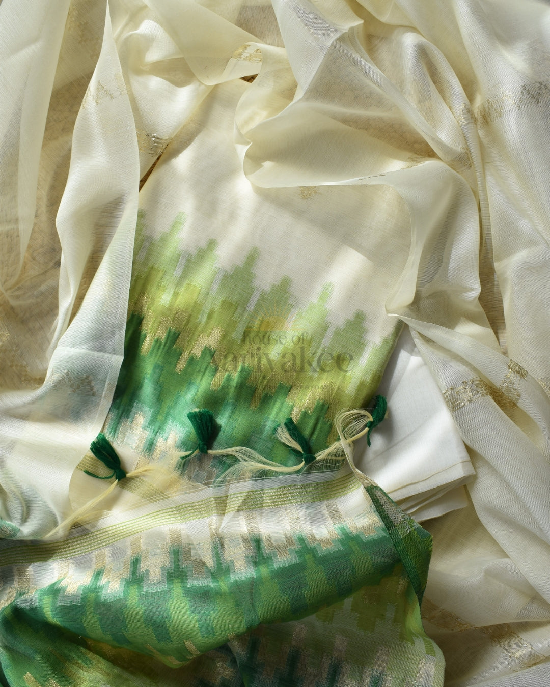 Meadow Mist Muga Cotton Set 🌿