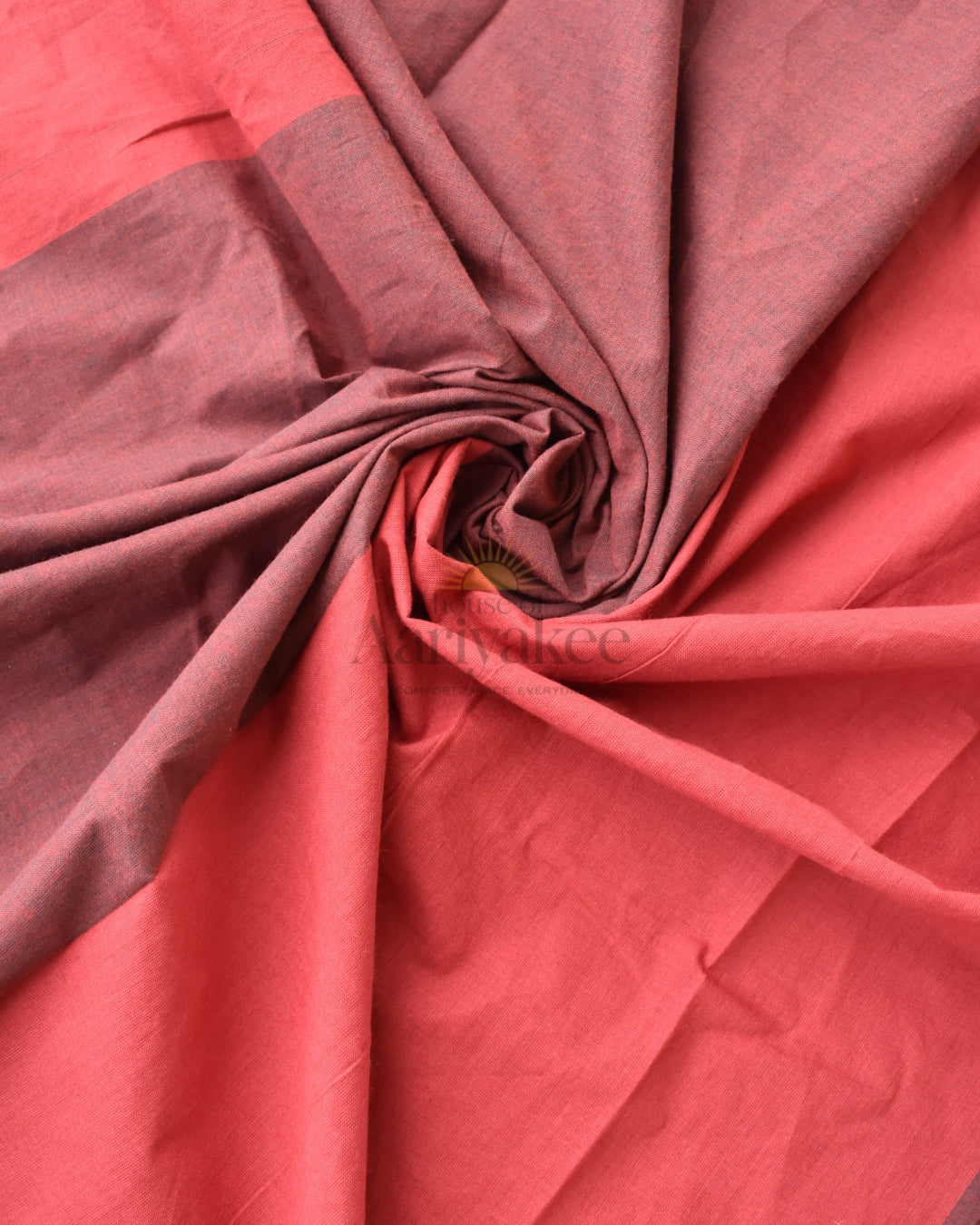 Crimson Shadow Handloom Cotton Salwar Set