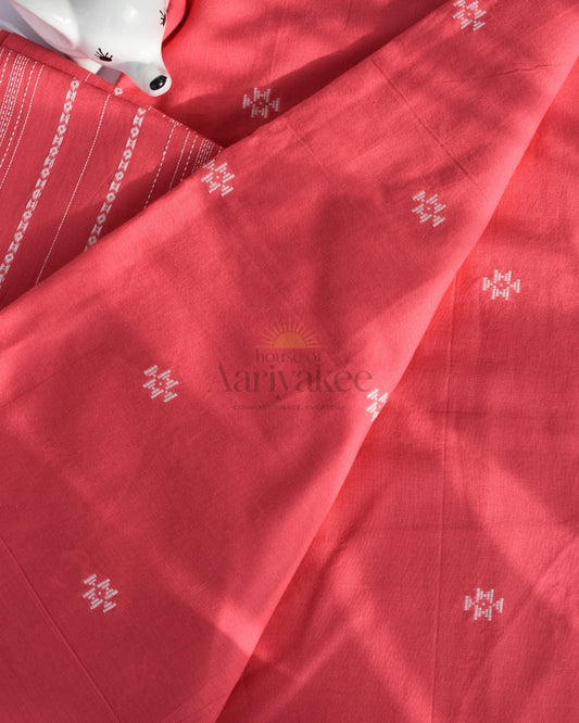 Rose Quartz Handloom Cotton Co-ord Set