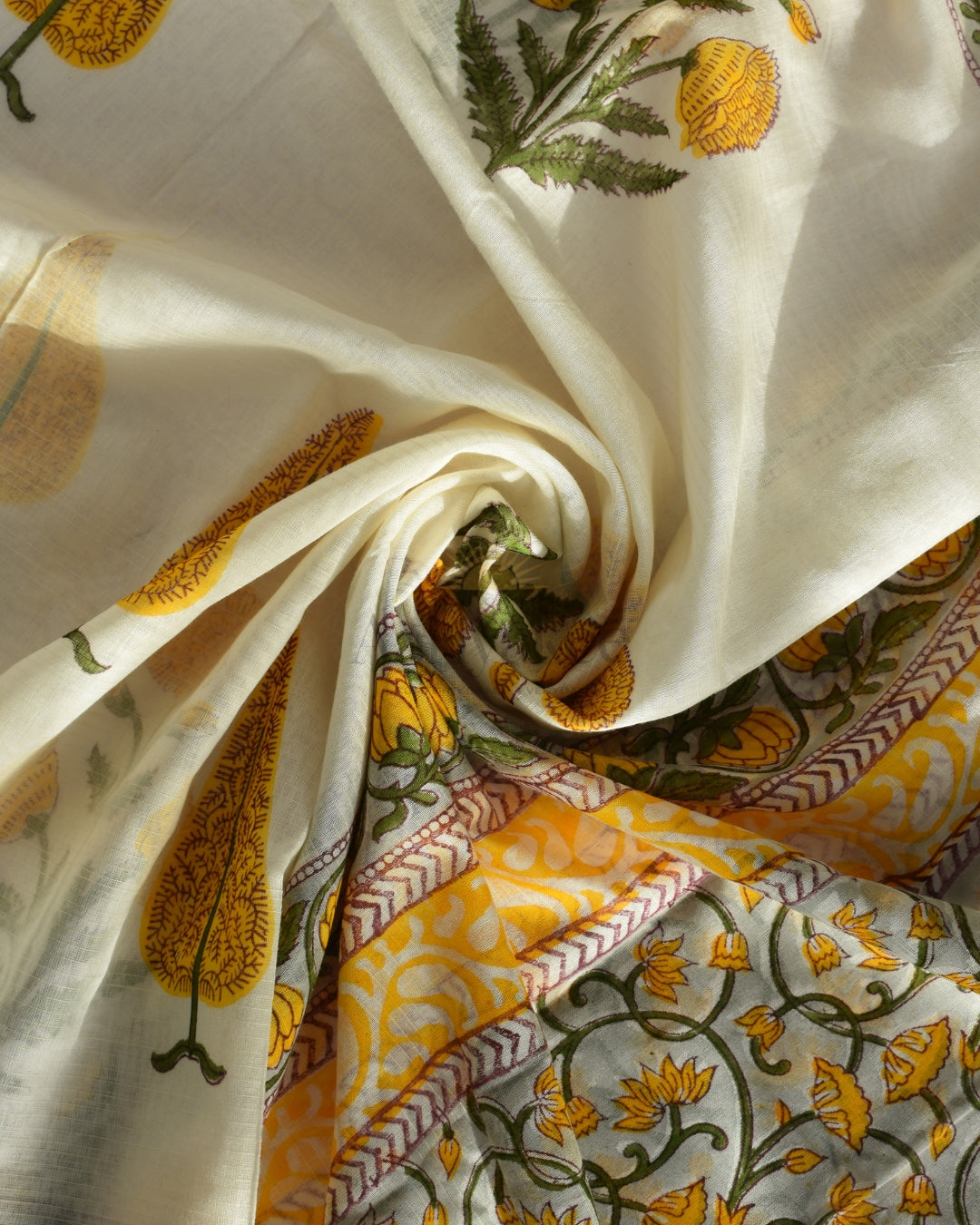 Sunflower Song Handloom Cotton Salwar Suit 🌻