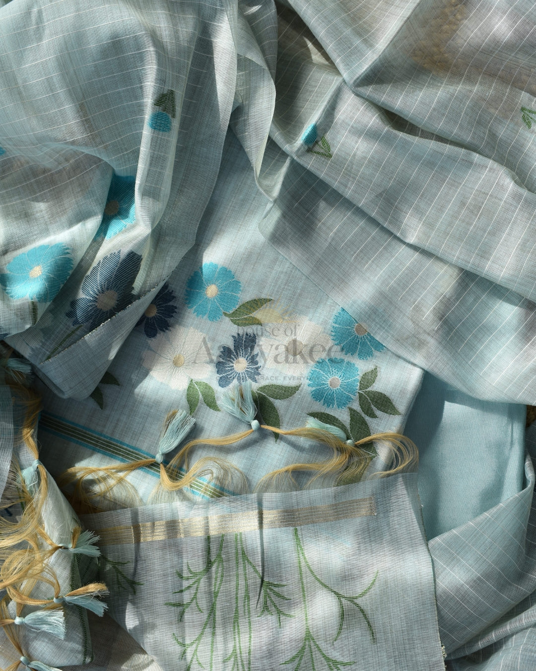 Sky Mist Muga Cotton Set 🌼