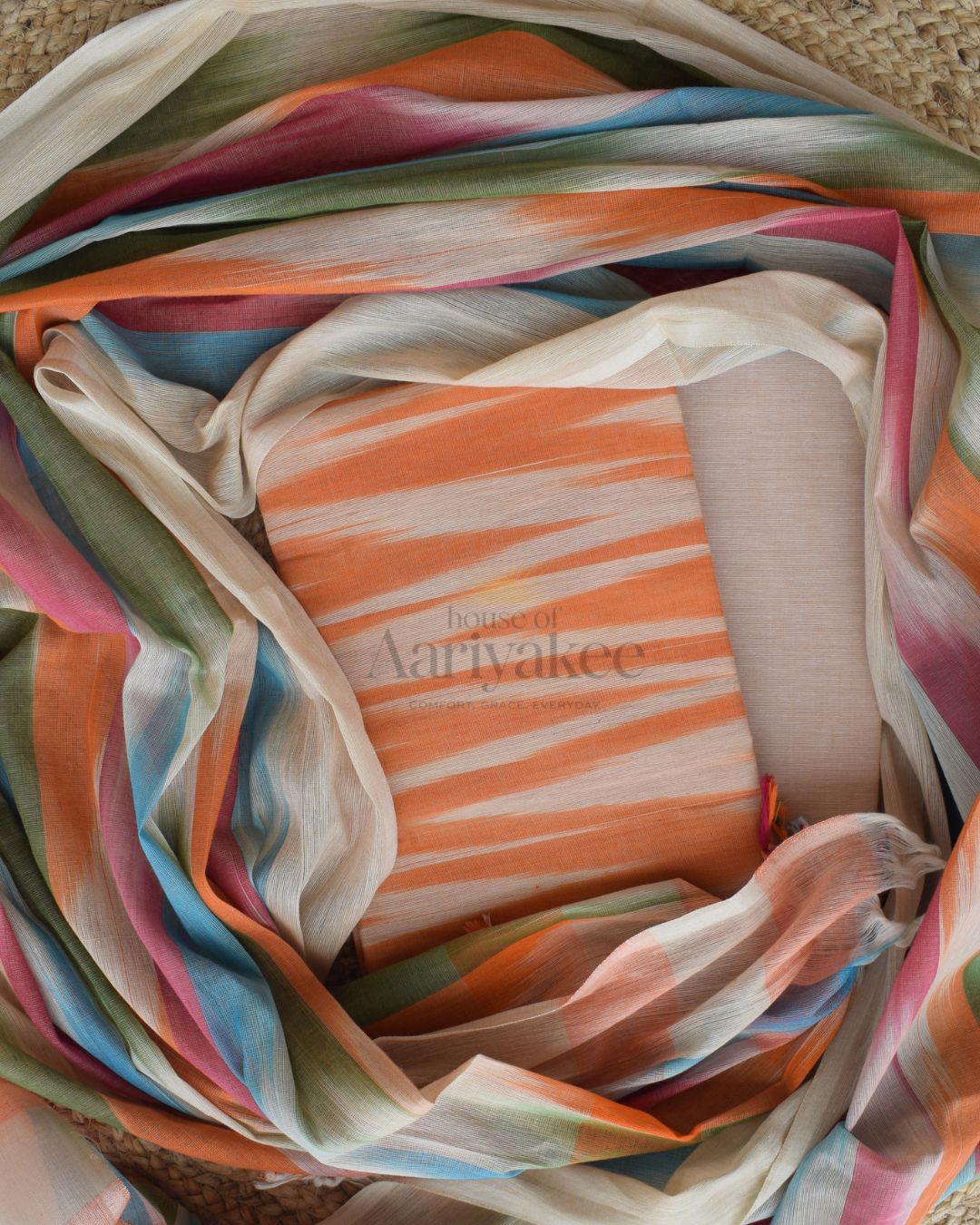 Sunset Symphony salwar Set