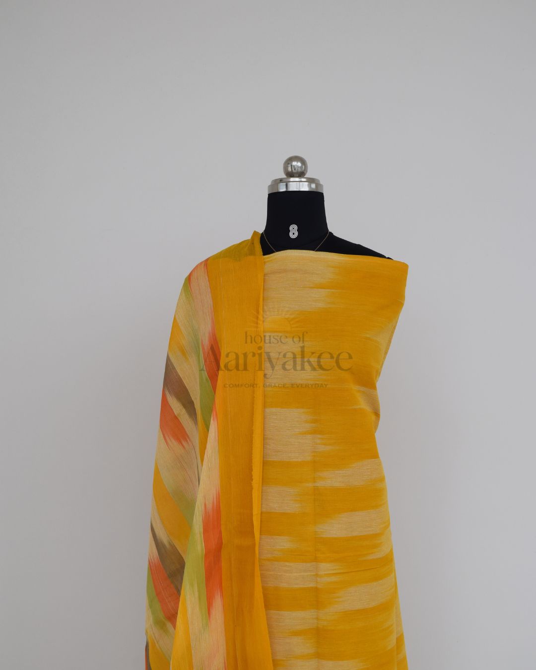 Mustard Harvest Handwoven Cotton Ensemble