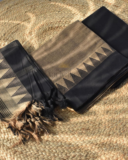 Kaalika Handloom Cotton Temple boarder salwar set