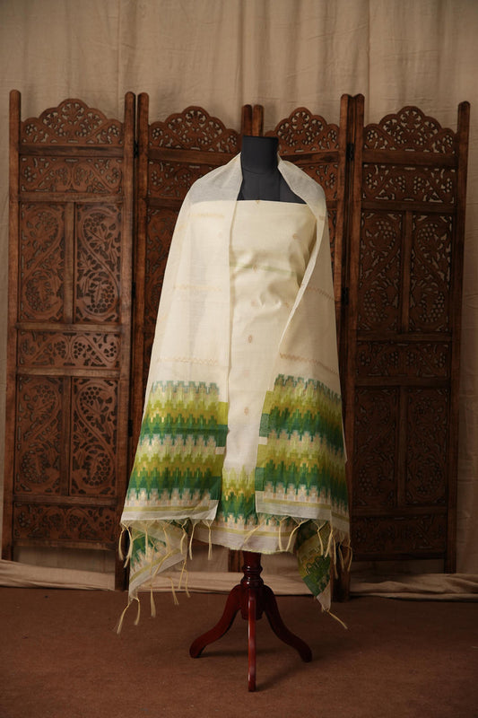 Meadow Mist Muga Cotton Set 🌿